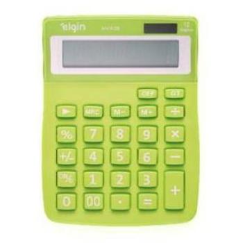 Calculadora Elgin MV-4126 Mesa 12 Dígitos Verde