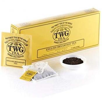 TWG Tea - English Breakfast en presentación de 15 bolsitas de té