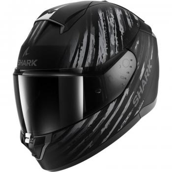 Shark Ridill 2 Assya Casco Nero Grigio L