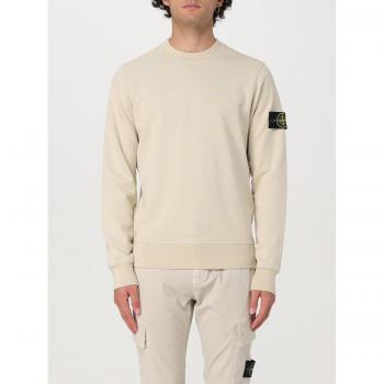 Stone Island Beige Sweatshirt for Men - Medium Size