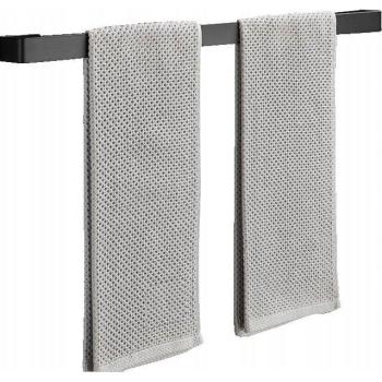 Supporto parete asciugamani Loft 40 cm nero