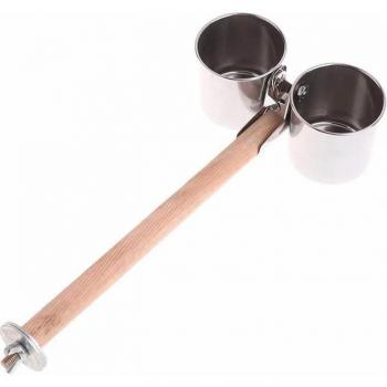 Legendog Double-Bowl Parrot Cup