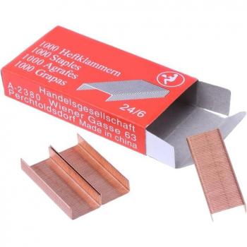 Metal Staple 24/6 Rose Gold