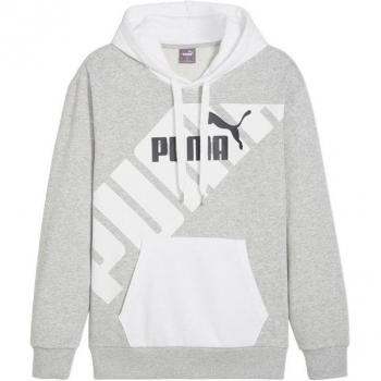 Puma Power Graphic Sudadera Hombre Gris