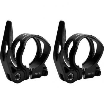 FMFXTR Fahrrad Sattelstützen Schnellverschluss Klemme 31,8mm für MTB und Rennrad