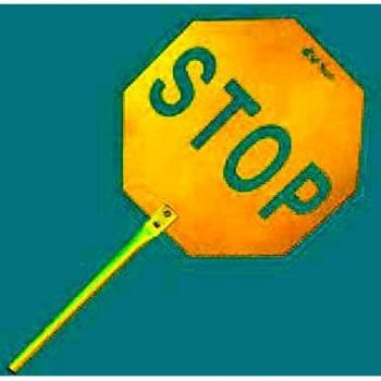 Señal de Obra Stop/Paso M/Aluminio 0577