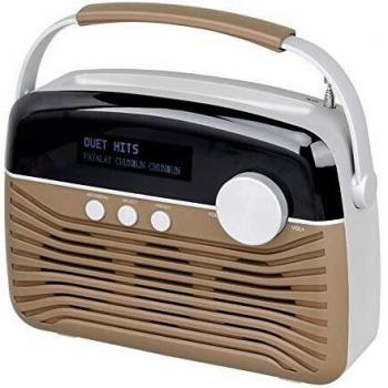 AKAI R190Bt Marrone Radio Dab Bluetooth USB