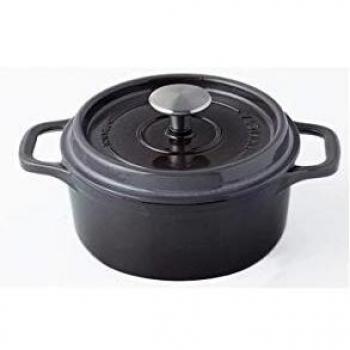 Cocotte Redonda de Hierro Fundido 32 cm Topo