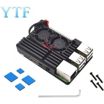 Raspberry Pi 4B 3B+ Model Plus Cooling Fan and Heat Sink