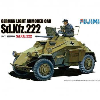 Fujimi German Armored Car Model 1/76 Sd.Kfz.222