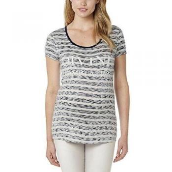 Noppies Kids Tee ss Helen str - Top, con manca corta, con cuello redondo para mujer, color mehrfarbig
