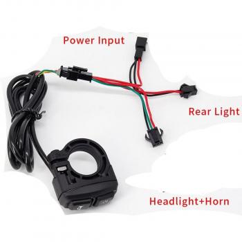 Wuxing Electric Bicycle Light and Horn Switch