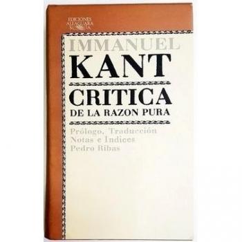 CRÍTICA DE LA RAZÓN PURA
