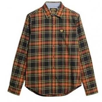 Camicia Lumber Bryce Check Nero 2XL