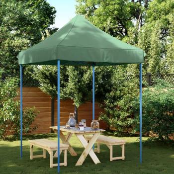Foldable Green Party Tent 200x200x306 cm