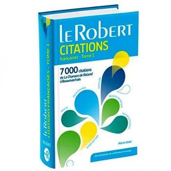 Dictionnaire de citations françaises Poche Plus - Tome 1