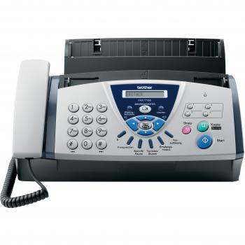 Casque Fax pour Brother FAX-T106 Noir et Blanc Thermique