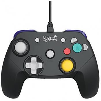 MANETTE GAMECUBE FILAIRE NOIRE UNDER CONTROL