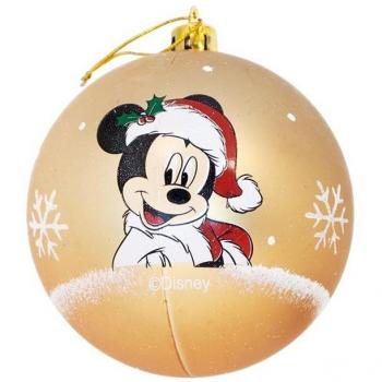 Bolas Navidad 8cm Pack 6 Mickey Mouse 'happy Smiles' - Safta