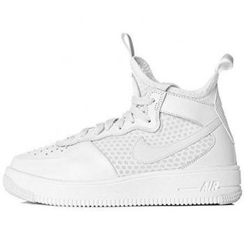 Nike W Air Force 1 Ultraforce Mid, Zapatillas de Gimnasia para Mujer, Blanco