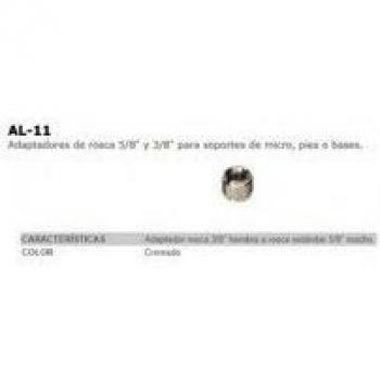 Adaptador rosca 3/8 a 5/8 para microfonos