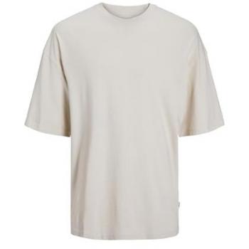 T-Shirt Jack & Jones Charge 12259975 Beige Oversize