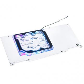 Alphacool Block‑Glace Aurora GPX‑N Acryl Actif Support arrière 3090/3080 TI HOF