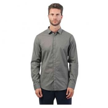 Armani Exchange Camicia A Maniche Lunghe 6dzc25_zneaz Navy Cementine L