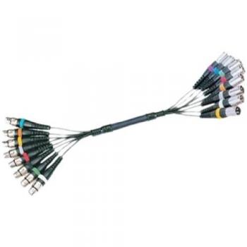Câble Octopaire 8 XLR Femelle 8 XLR 5 M