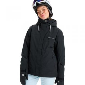 Giacca con Cappuccio Roxy Brylee Nera Donna M