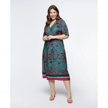Vestido de punto estampado para eventos casuales