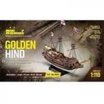 Mini Mamoli Golden Hind Schiffmodell Bausatz 1:110