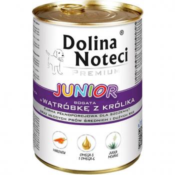 Dolina Noteci Premium Junior 48 x 400 g - Kaninchenleber