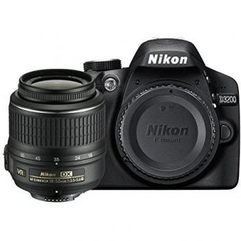 NIKON D3200 KIT + AF-S DX 18-55 VR II noir