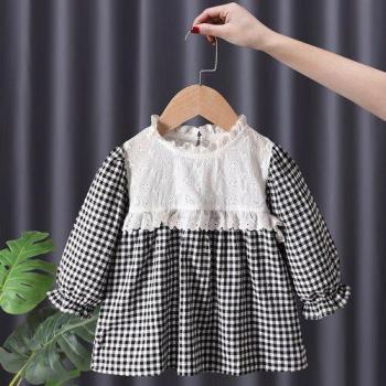 Geraffte Hülse Baumwolle Spitzen Kleinkind Mädchen Bluse
