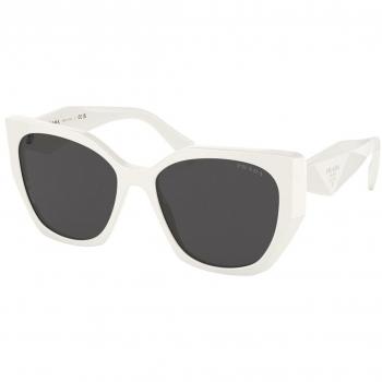 Prada PR 19ZSF Asian Fit 1425S0 Anteojos de Sol para Mujer Blancas