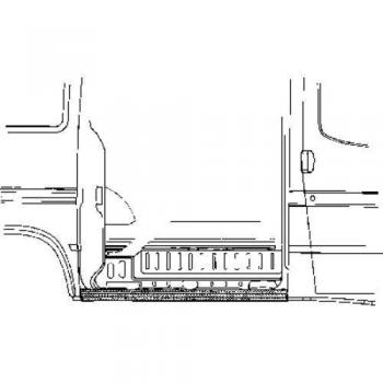 VAN WEZEL 1895110 Panel lateral