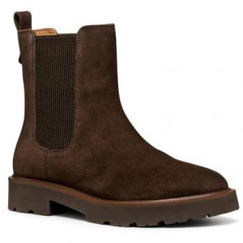 Stivali da Donna Geox Norize Marrone Scuro