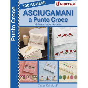 100 schemi asciugamani a punto croce