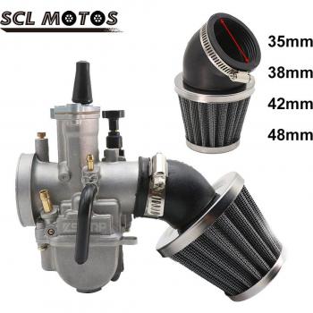 Motorcycle Parts Air Filter Cleaner - 35mm, 38mm, 42mm, 48mm