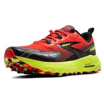 BROOKS Herren Traillaufschuhe Cascadia 18 rot Größe: 44 1104261D