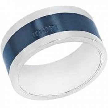 JOOP! - Herrenring Edelstahl Herrenschmuck 1 ct Weiss (79.99 / 1 ct)