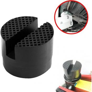 Jack de piso con carril protector de disco de goma 50x50 mm
