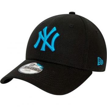 Gorra New Era para niños, modelo 9Forty, licencia MLB de los New York Yankees, talla YOUTH, color negro