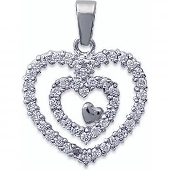 Péndulo de Plata 'Amor Radiante'