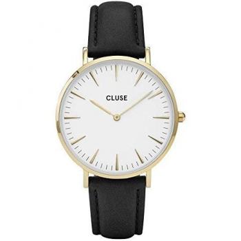 CL18406 Damen Uhr mit Lederarmband – Analogquarz