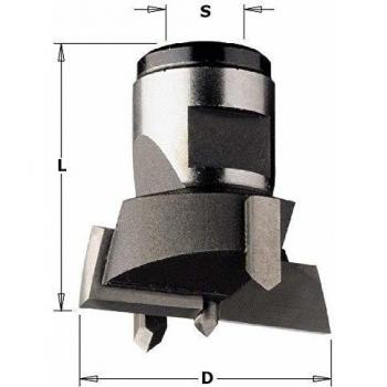 Punta HW Z2+2 S=M12X1 D=40X30 SX Intercambiabile