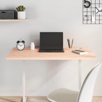 Desk Top Solid Wood Beech 100x60x2.5 cm vidaXL