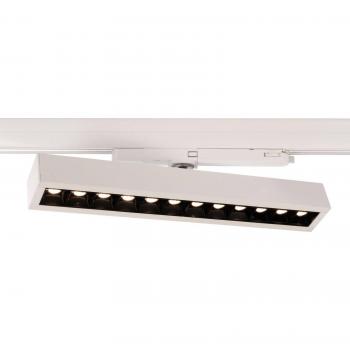 Foco LED Trifásico Spot Track 23‑32 W 4 000 K Blanco