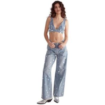 Authentic Midwash Beaded Denim Jean (Size 12) – Nasty Gal